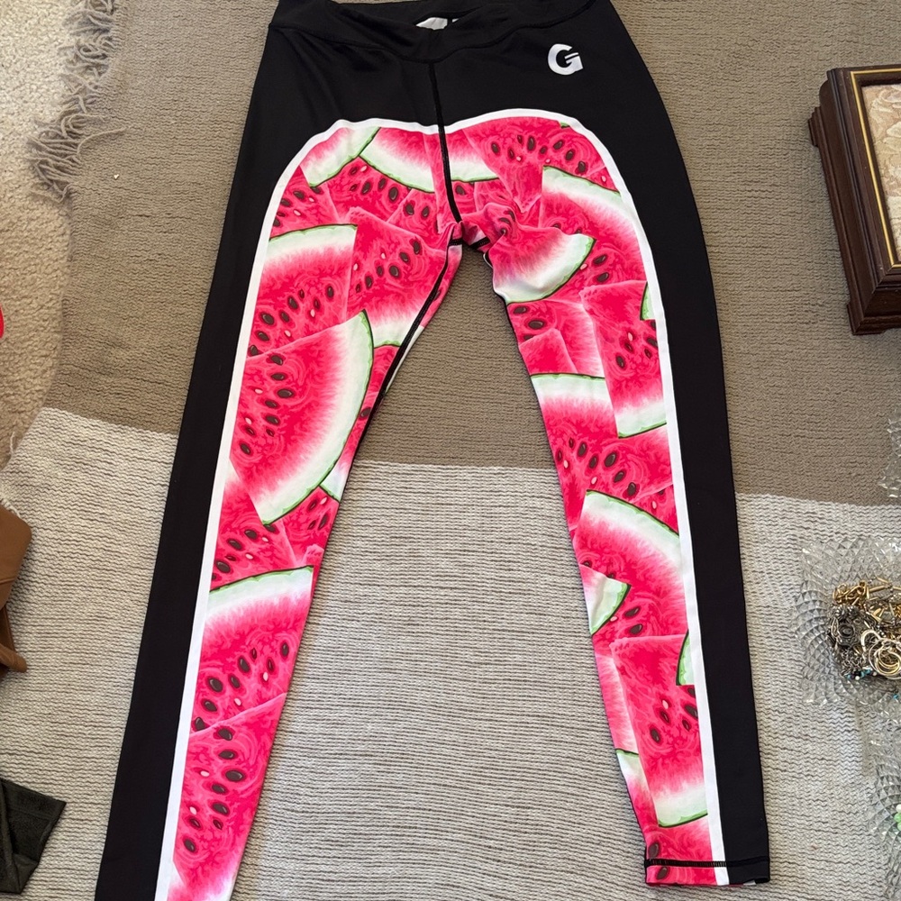 Watermelon Print Women's Leggings